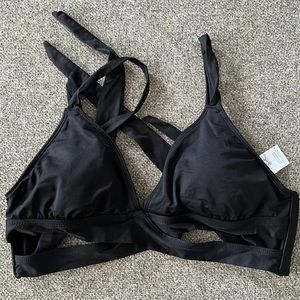 Black Kona Sol bikini top